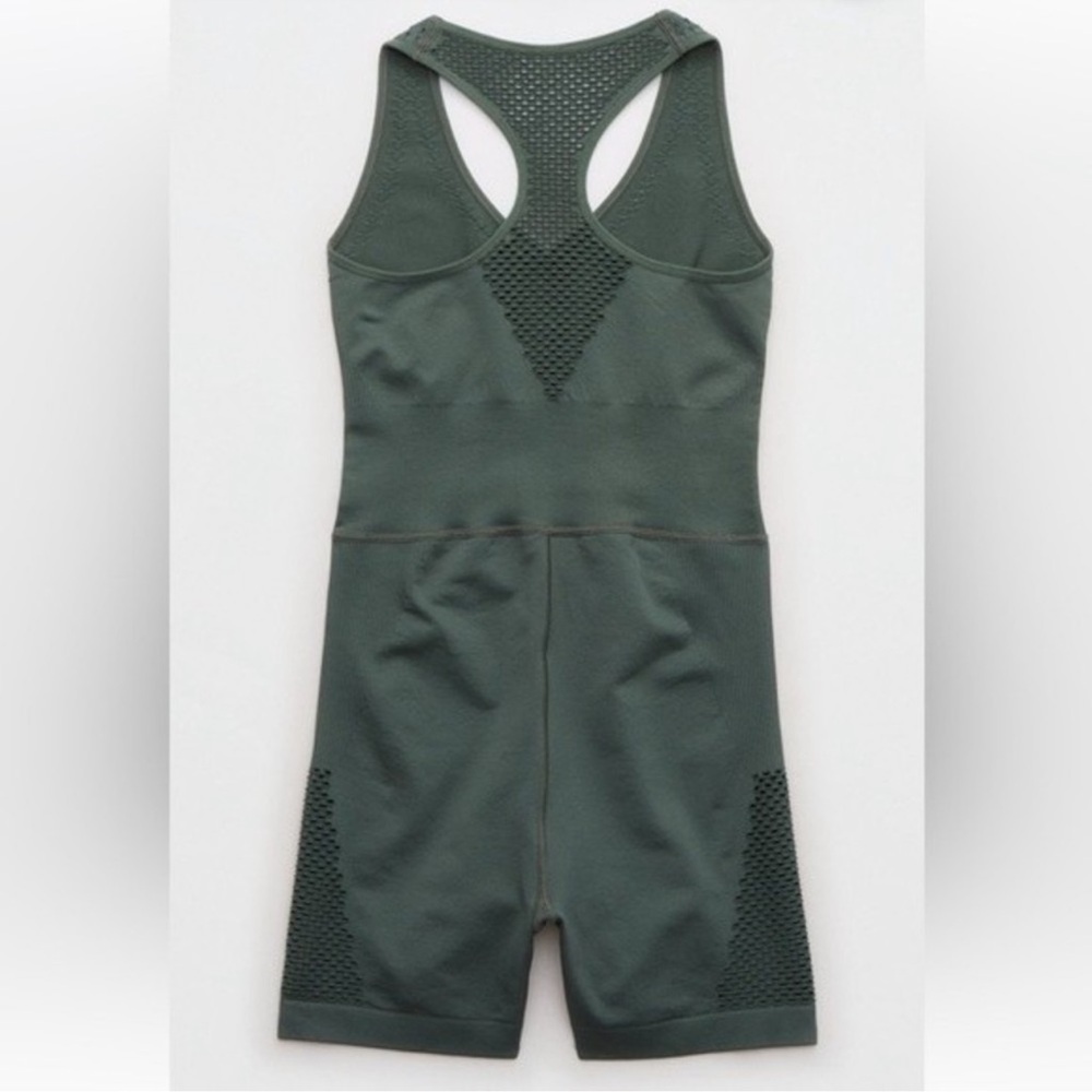 green aerie  Racerback Romper